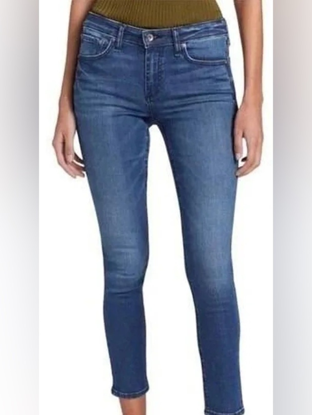Rag and bone cate mid rise ankle skinny